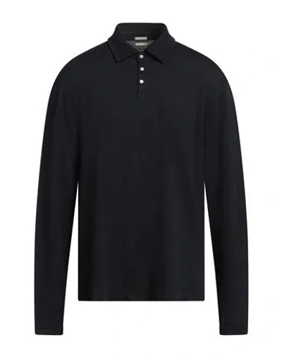 Massimo Alba Man Polo Shirt Midnight Blue Size Xxl Cotton, Polyester