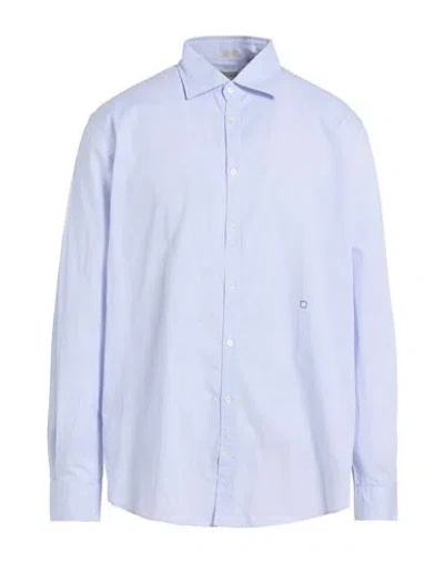 Massimo Alba Man Shirt Blue Size Xxl Cotton