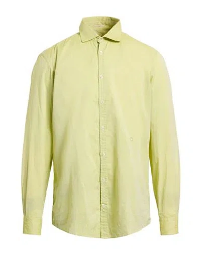 Massimo Alba Man Shirt Green Size M Cotton