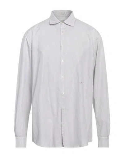 Massimo Alba Man Shirt Grey Size Xl Cotton