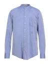 Massimo Alba Man Shirt Light Blue Size M Cotton