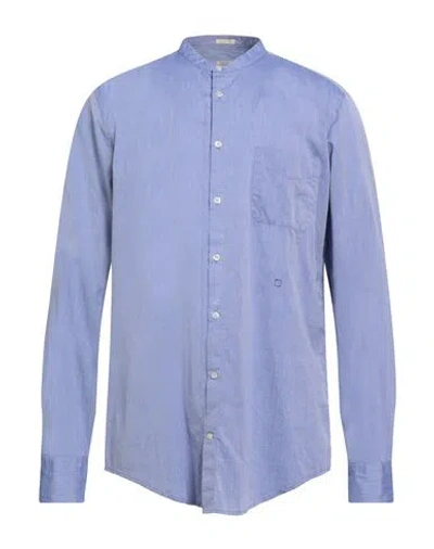 Massimo Alba Man Shirt Light Blue Size M Cotton