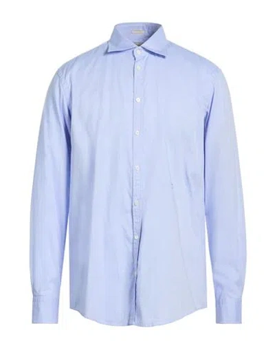 Massimo Alba Man Shirt Light Blue Size Xl Cotton