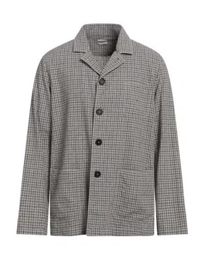 Massimo Alba Man Shirt Midnight Blue Size M Linen, Elastane, Textile Fibers