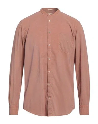 Massimo Alba Man Shirt Pastel Pink Size M Cotton