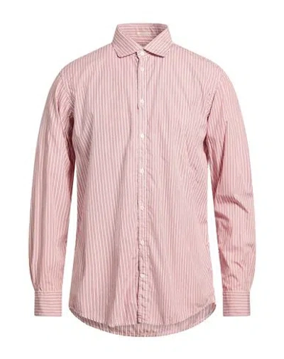 Massimo Alba Man Shirt Pink Size L Cotton