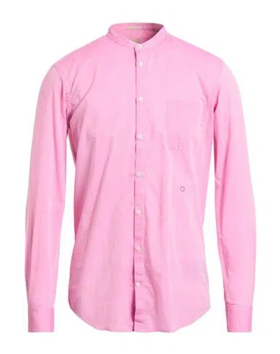 Massimo Alba Man Shirt Pink Size S Cotton