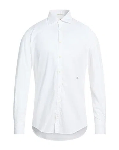 Massimo Alba Man Shirt White Size Xl Cotton
