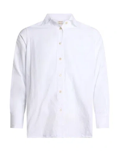Massimo Alba Man Shirt White Size Xxs Cotton