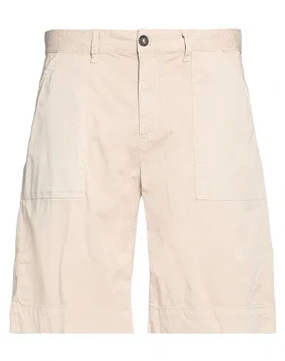 Massimo Alba Man Shorts & Bermuda Shorts Beige Size 36 Cotton, Elastane In Neutral