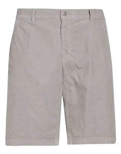 Massimo Alba Man Shorts & Bermuda Shorts Light Grey Size 38 Cotton