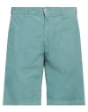 Massimo Alba Man Shorts & Bermuda Shorts Pastel Blue Size 38 Cotton In Blue