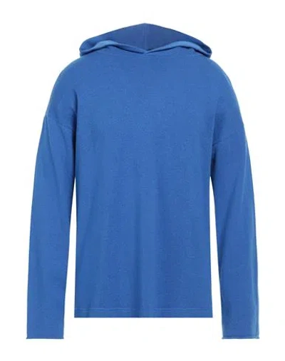 Massimo Alba Man Sweater Azure Size L Cashmere In Blue