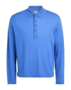Massimo Alba Man Sweater Azure Size S Cashmere In Blue