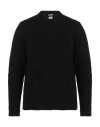 Massimo Alba Man Sweater Black Size Xl Wool In Black