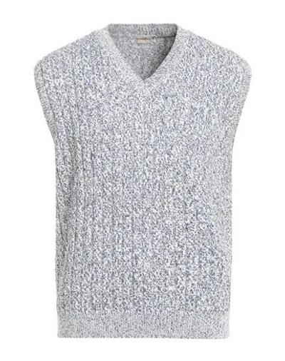 Massimo Alba Man Sweater Blue Size L Cotton In Gray