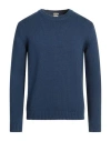 Massimo Alba Man Sweater Blue Size S Wool In Blue