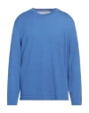 Massimo Alba Man Sweater Azure Size L Cashmere In Blue