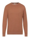 Massimo Alba Man Sweater Camel Size Xl Cashmere In Beige