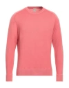 Massimo Alba Man Sweater Coral Size M Cashmere In Red