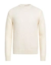 Massimo Alba Man Sweater Cream Size L Mohair Wool, Silk