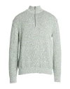 Massimo Alba Man Sweater Green Size M Cotton In Gray