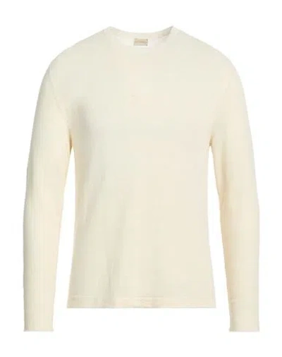 Massimo Alba Man Sweater Ivory Size S Silk In Neutral