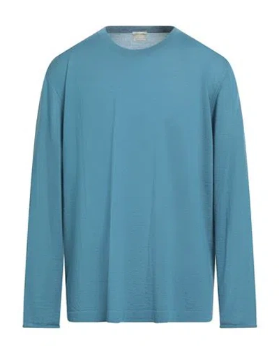 Massimo Alba Man Sweater Light Blue Size Xxl Cashmere