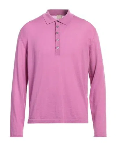 MASSIMO ALBA MASSIMO ALBA MAN SWEATER MAUVE SIZE M CASHMERE