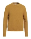 Massimo Alba Man Sweater Mustard Size M Wool, Cashmere In Yellow