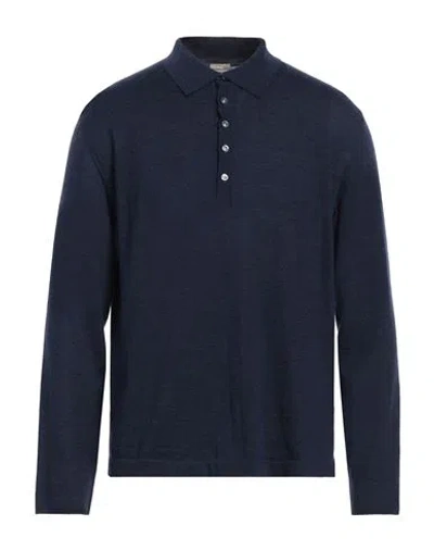 Massimo Alba Men's Ischia 2 Long-sleeve Pocket Polo Shirt In Blu