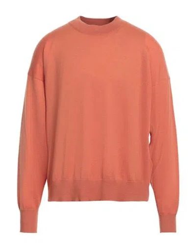 Massimo Alba Man Sweater Orange Size S Cashmere