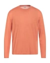 Massimo Alba Man Sweater Orange Size Xl Cashmere