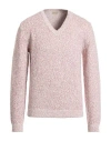 Massimo Alba Man Sweater Red Size S Cotton In Pink