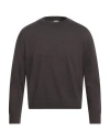 Massimo Alba Man Sweater Taupe Size L Virgin Wool In Black