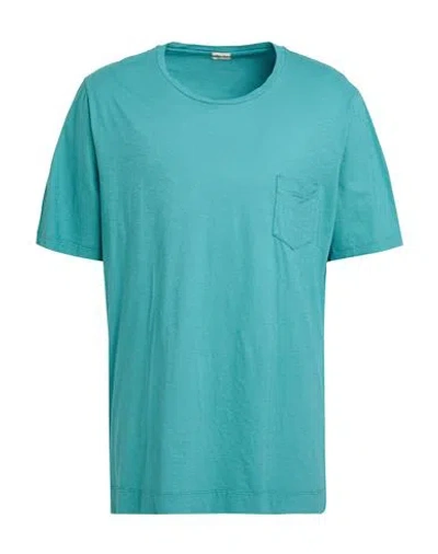 Massimo Alba Man T-shirt Emerald Green Size Xl Cotton