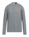 Massimo Alba Man T-shirt Grey Size Xxl Cotton, Cashmere