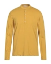Massimo Alba Man T-shirt Marigold Size M Cotton, Cashmere In Yellow