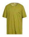 Massimo Alba Man T-shirt Military Green Size Xxl Cotton In Green