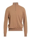 Massimo Alba Man Turtleneck Brown Size Xl Cashmere