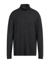 Massimo Alba Man Turtleneck Charcoal Size Xl Wool In Grey