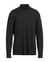 Massimo Alba Man Turtleneck Charcoal Size Xl Wool In Grey