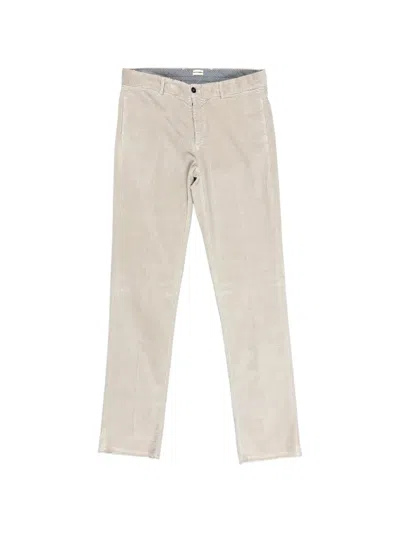 Massimo Alba Mauko Corduroy Skinny Trousers In Neutral