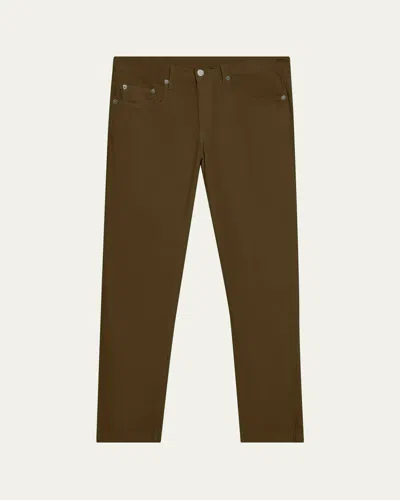 Massimo Alba Men's Alung Baby Corduroy Five-pocket Pants In Brown