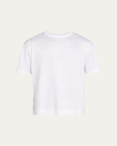 Massimo Alba Men's Brushed Garment Dyed T-shirt In Soft White