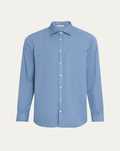 Massimo Alba Men's Genova Stripe Cotton Button-down Shirt In Multi