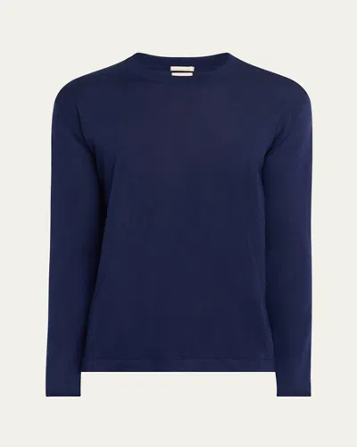 Massimo Alba Cashmere Sweater In Blue