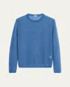 Massimo Alba Men's Leonard Mohair And Silk Crewneck Sweater In Sky