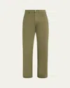 Massimo Alba Men's Straight Fit Five-pocket Pants In Green