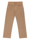 Massimo Alba Ocean Pocket Trousers In Brown